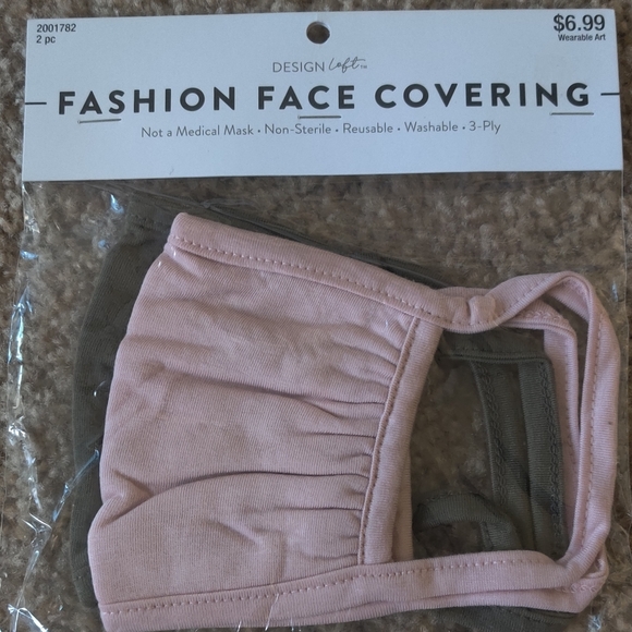 🆕 Lot of 6 Adult Cloth reusable face masks (2/$15) - Picture 4 of 9